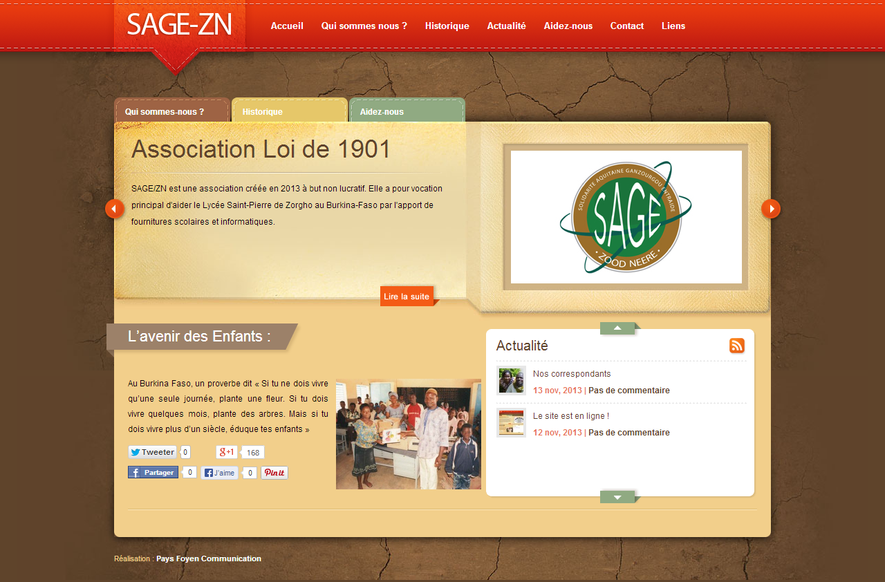 Le site est en ligne !